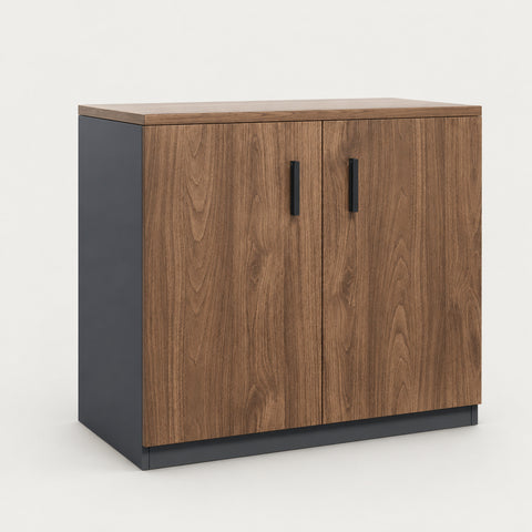 Modern Conference Table 31-126 in Wide (2.6-10.5 ft) with File Drawers & Lockable - 31" L x 16" W x 31" H