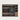 Modern Executive Desk with LED Lighting for Home Office - 94" L × 16" W × 79" H / Display Rack / Red Walnut + Black