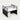 Office Workstation Desk 47-142 in Wide with Privacy Panel for Home Office - 47" L x 47" W x 43" H / Gray + White / With Cabinet
