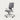 Mesh Ergonomic Office Chair 20 in Wide with Breathable Mesh, Reclining & Lumbar Support - 24" L x 20" W x 41" H / Gray