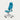 Mesh Ergonomic Office Chair 20 in Wide with Breathable Mesh, Reclining & Lumbar Support - 24" L x 20" W x 48" H / Blue