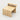 Modular Office Desk with Privacy Panel - Light Walnut / Double Seat 47" L x 47" W x 39" H
