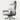 Nappa Leather Executive Office Chair - Gray / Without Footrest / Microfiber Leather