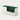 Salon Reception Desk 39-79 in Wide with Keyboard Tray, File Drawers & Side Storage - 55" L x 24" W x 35" H / Green + White / Left