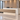 Salon Reception Desk 47-142 in Wide with Lockable, File Drawers & Transaction Counter — 45 degree view in a commercial office