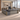 Modern Executive Desk with Curved, Cable Management & Side Storage  — 45 degree view in a commercial office
