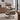 Leather Executive Office Chair with L-Shaped, Genuine Leather & Lumbar Support — 45 degree view in a commercial office