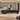 Modern Executive Desk with Cable Management & Side Storage for Home Office - AI-generated setting, front view