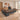 Modern Executive Desk 51-75 in Wide with Cable Management & Privacy Panel - AI-generated setting, 45-degree view