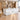 Glossy white U-light reception counter 45 degree view in the same furnished office