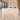 Curved Reception Desk 79-126 in Wide with LED Lighting, Lockable & Keyboard Tray — 45 degree view in a commercial office