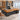 Modern Executive Desk with File Drawers, Privacy Panel & Cable Management for Home Office, office scene left front view, camera angle 45 degrees