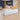 Salon Reception Desk 39-157 in Wide with Keyboard Tray, Lockable & File Drawers for Salon, office scene left front view, camera angle 45 degrees