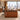Modern Executive Desk with Solid Wood & File Drawers  — side view in a commercial office