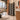 Bookcase Storage Cabinet 71 in Tall for Home Office, office scene right front view, camera angle 45 degrees