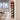 Bookcase Storage Cabinet 71 in Tall for Home Office, office scene right side view, camera angle 90 degrees