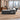L-Shaped Executive Desk with Dual-Tone, Side Storage & File Drawers  — side view in a commercial office