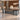 U-Shaped Executive Desk 94-142 in Wide  — 45 degree view in a commercial office