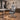 Comfortable Ergonomic Mesh Office Chair with Adaptive Lumbar Support, 135° Recline, and Footrest for Home, Office, and Gaming BGY-1034, office scene right front view, camera angle 45 degrees