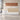 Birch and white reception desk in office - front view