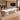 Rectangular Conference Table 79-197 in Wide (6.6-16.4 ft) for Meeting Room - furnished office 45-degree view