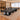 Rectangular Conference Table with Cable Management, Solid Wood & Lumba - furnished office 45-degree view