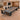 Rectangular Conference Table with Cable Management & Side Storage - furnished office 45-degree view