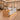 Retail Reception Desk 71-134 in Wide with Cable Management, Dual-Tone & File Drawers - furnished office 45-degree view