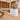Curved Reception Desk with Privacy Panel for Salon - furnished office 45-degree view