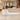 L-Shaped Reception Desk 55-118 in Wide with Lockable & File Drawers for Retail - furnished office front view