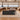 Modern Executive Desk with Side Storage, Curved & Cable Management for Home Office - furnished office side view
