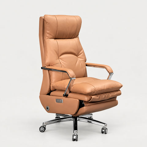Ergonomic Office Chair 27 in Wide with Reclining & Lumbar Support for Executive Office