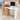 Oval Reception Desk 39-55 in Wide with Lockable & File Drawers for Salon